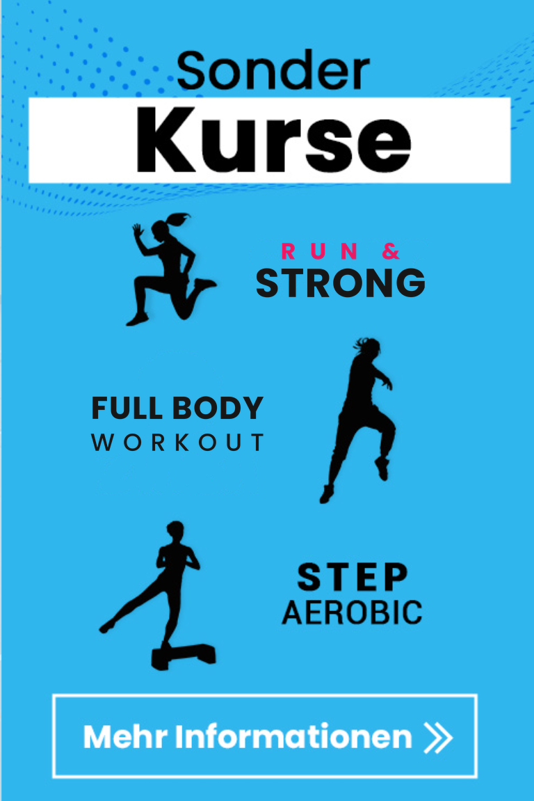 Sonderkurse beim TSV Tittling: Run & Strong, Full Body Workout und Step Aerobic
